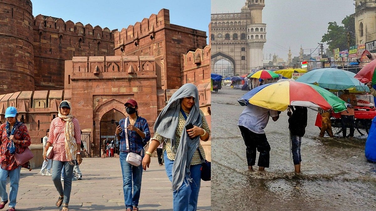 PTI : Several parts of the nation are expected to witness rainfall and heatwave conditions 